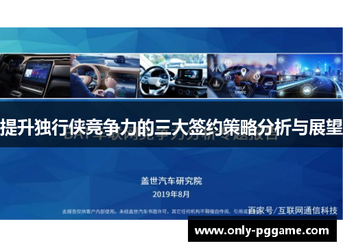 提升独行侠竞争力的三大签约策略分析与展望